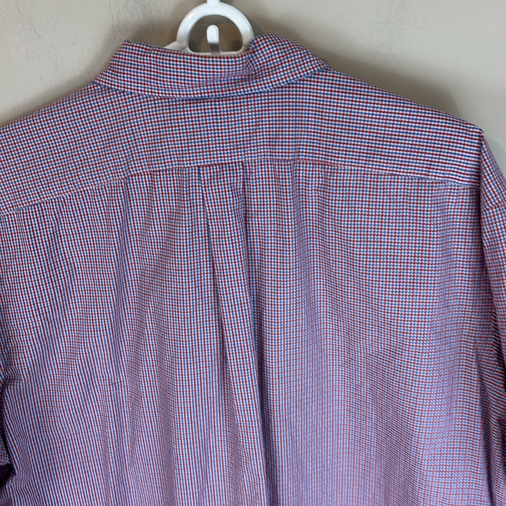 Ralph Lauren Cotton Plaid Button down Short Sleeve Shirt Size XL - Picture 5 of 11